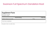 Full Spectrum Dandelion Root